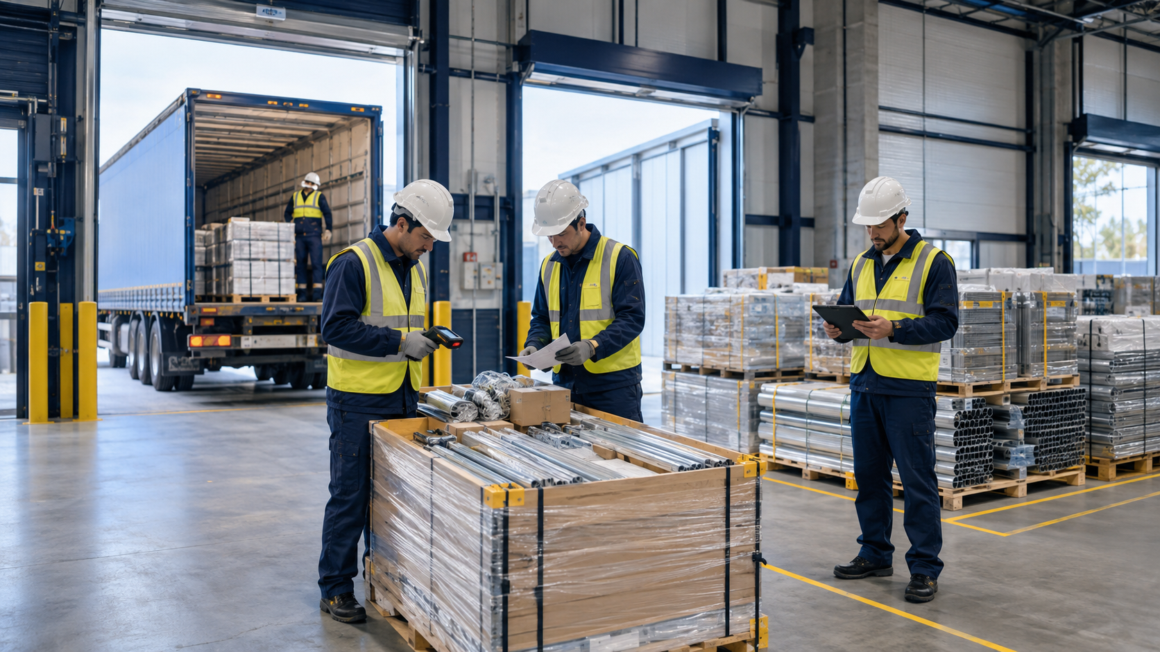 Warehouse receiving and inspection